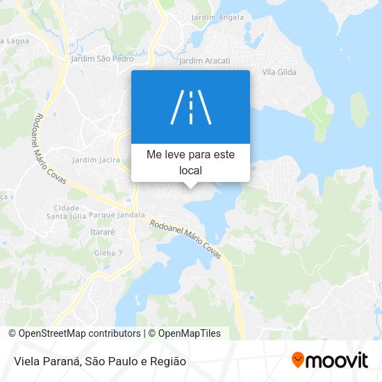 Viela Paraná mapa