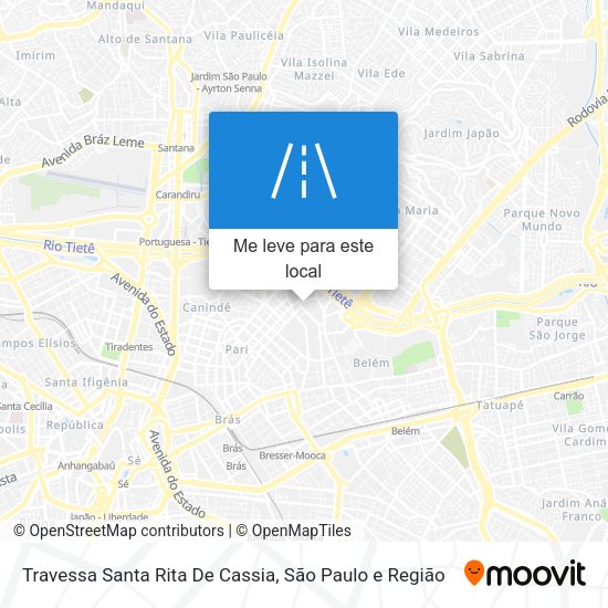 Travessa Santa Rita De Cassia mapa