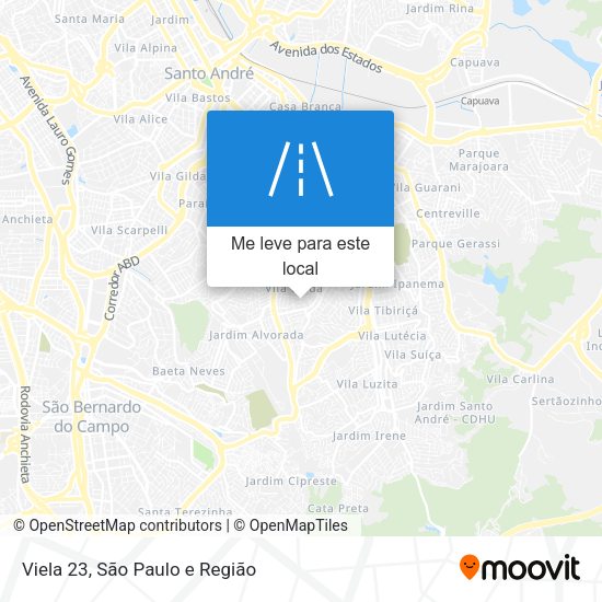Viela 23 mapa