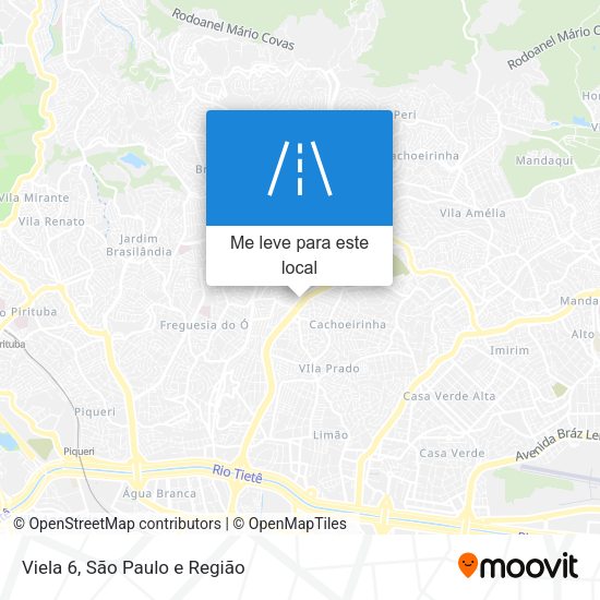 Viela 6 mapa
