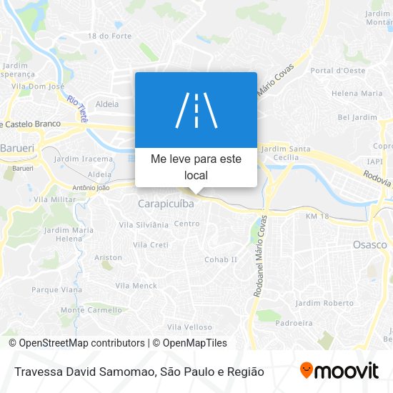 Travessa David Samomao mapa