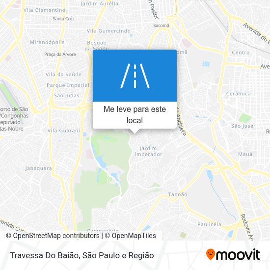 Travessa Do Baião mapa