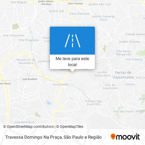 Travessa Domingo Na Praça mapa