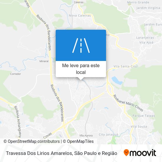 Travessa Dos Lirios Amarelos mapa
