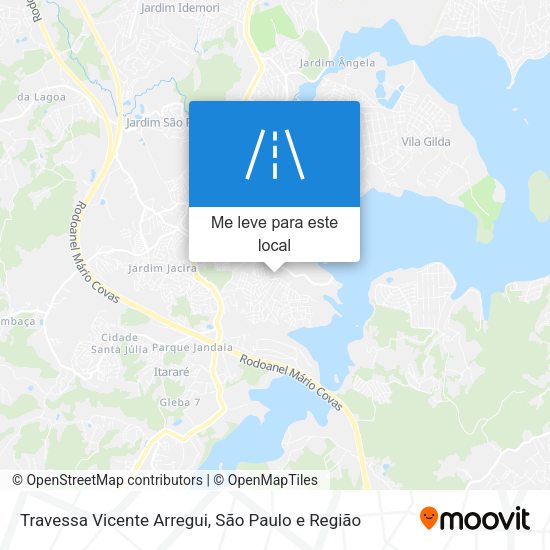 Travessa Vicente Arregui mapa