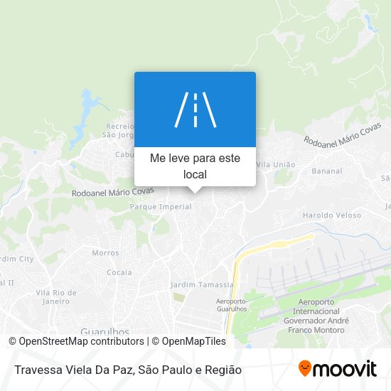 Travessa Viela Da Paz mapa