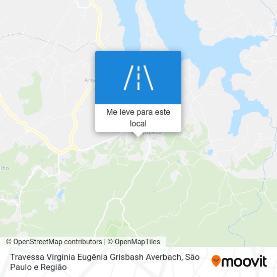 Travessa Virginia Eugênia Grisbash Averbach mapa
