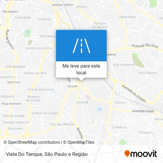 Viela Do Tanque mapa