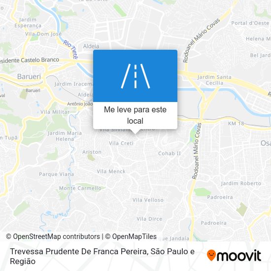 Trevessa Prudente De Franca Pereira mapa