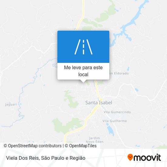 Viela Dos Reis mapa