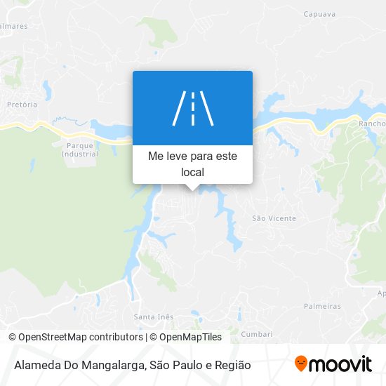 Alameda Do Mangalarga mapa