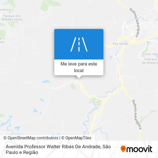 Avenida Professor Walter Ribas De Andrade mapa