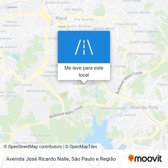 Avenida José Ricardo Nalle mapa