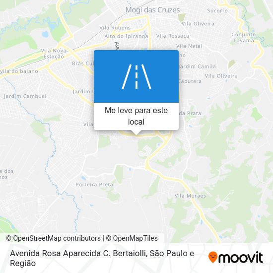 Avenida Rosa Aparecida C. Bertaiolli mapa