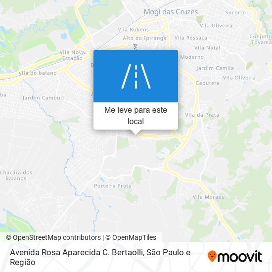 Avenida Rosa Aparecida C. Bertaolli mapa