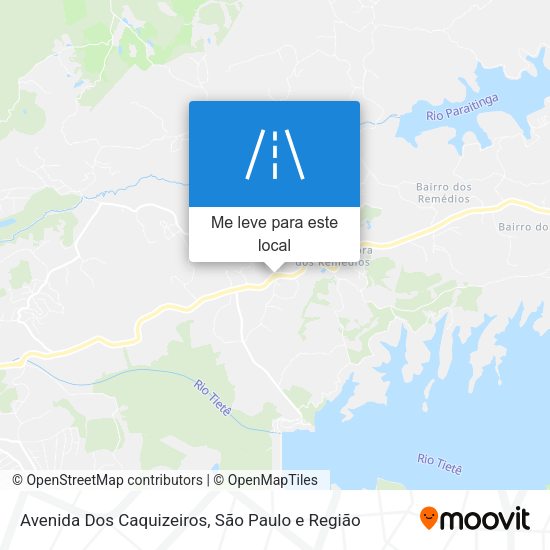 Avenida Dos Caquizeiros mapa