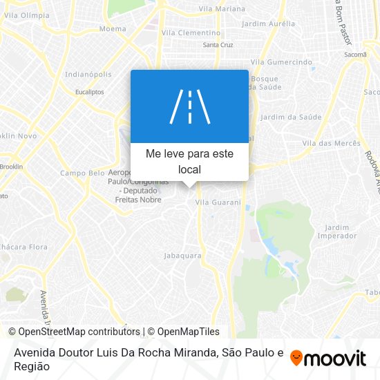 Avenida Doutor Luis Da Rocha Miranda mapa