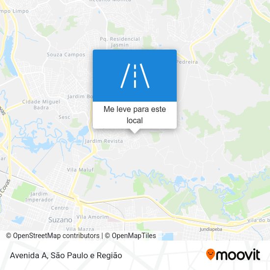 Avenida A mapa