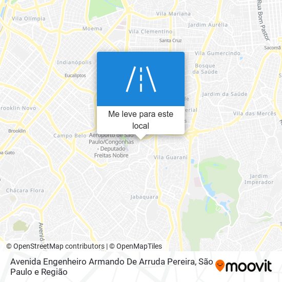 Avenida Engenheiro Armando De Arruda Pereira mapa