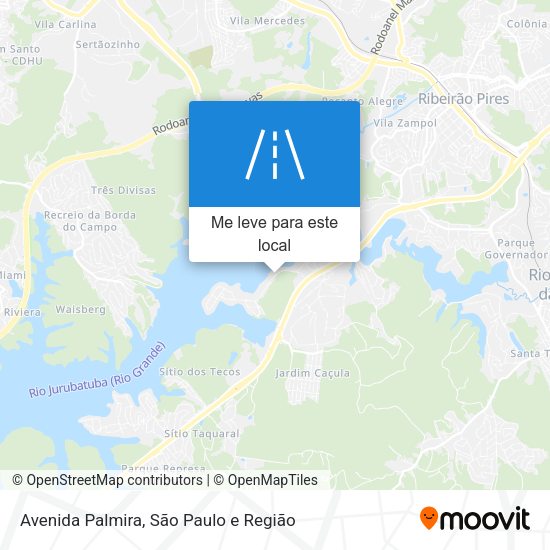 Avenida Palmira mapa