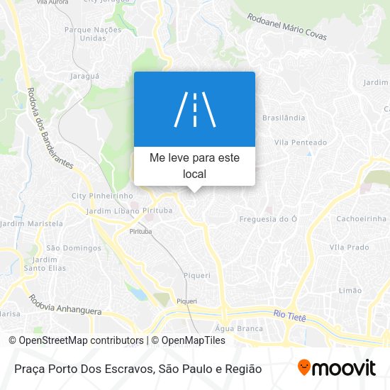 Praça Porto Dos Escravos mapa