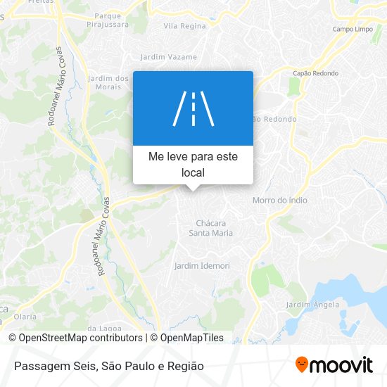 Passagem Seis mapa