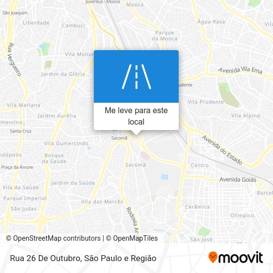 Rua 26 De Outubro mapa