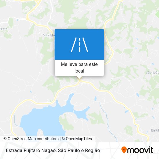 Estrada Fujitaro Nagao mapa