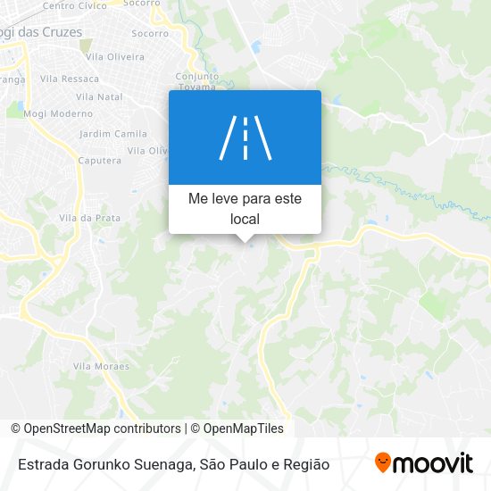 Estrada Gorunko Suenaga mapa
