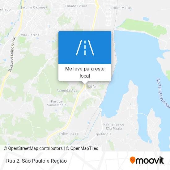 Rua 2 mapa