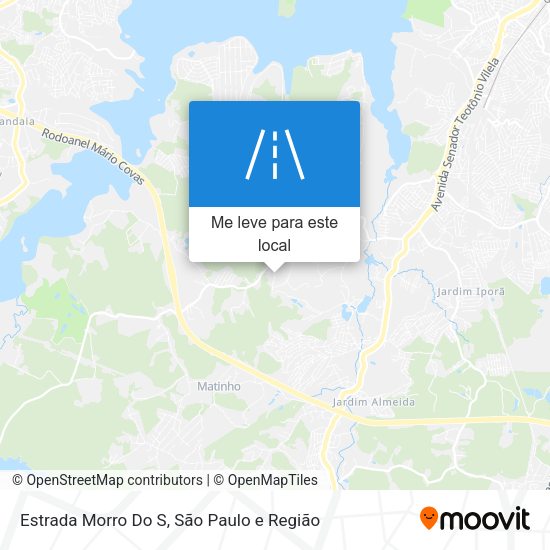 Estrada Morro Do S mapa
