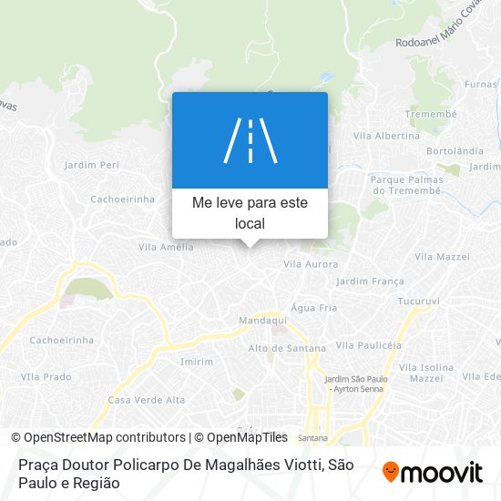 Praça Doutor Policarpo De Magalhães Viotti mapa