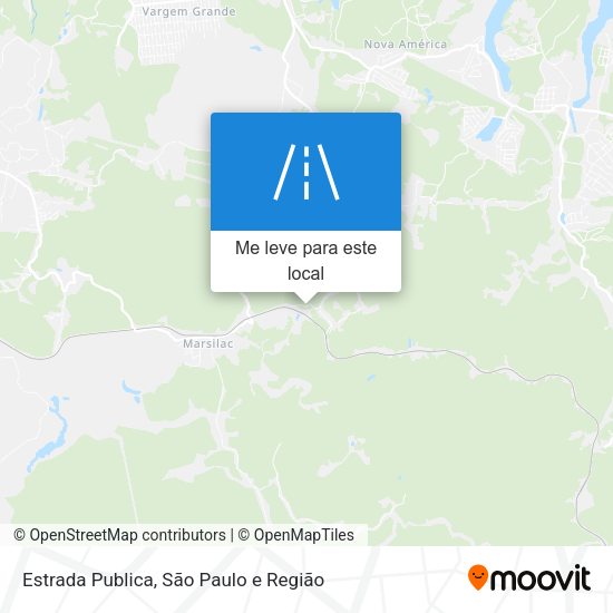 Estrada Publica mapa