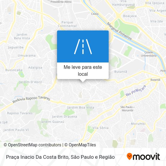 Praça Inacio Da Costa Brito mapa