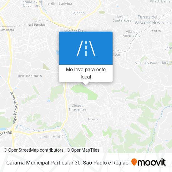 Cârama Municipal Particular 30 mapa