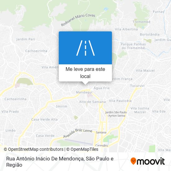 Rua Antônio Inácio De Mendonça mapa