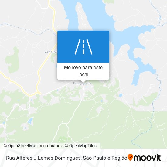 Rua Alferes J.Lemes Domingues mapa