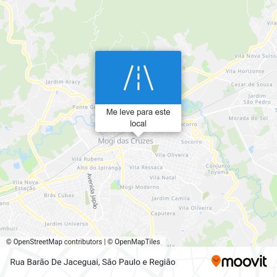 Rua Barão De Jaceguai mapa