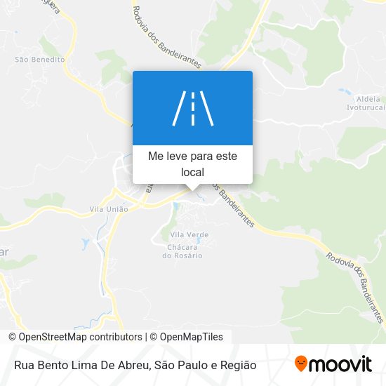 Rua Bento Lima De Abreu mapa