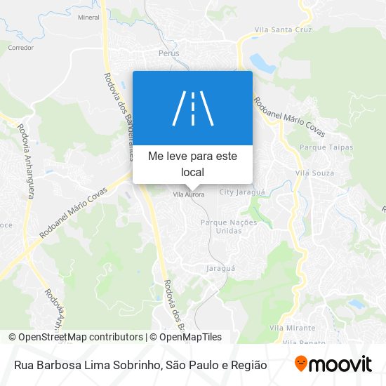 Rua Barbosa Lima Sobrinho mapa