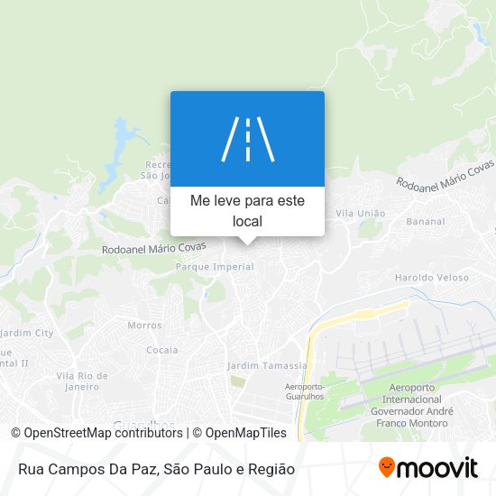 Rua Campos Da Paz mapa