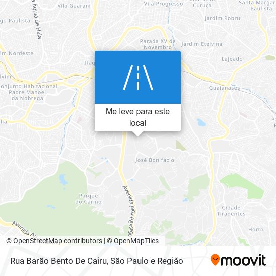 Rua Barão Bento De Cairu mapa