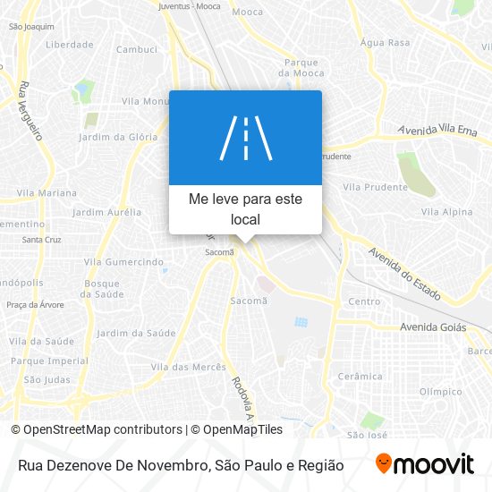 Rua Dezenove De Novembro mapa