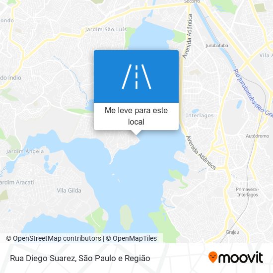Rua Diego Suarez mapa