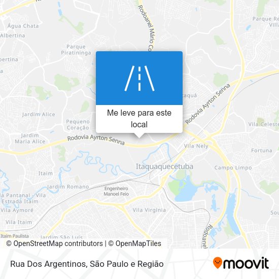 Rua Dos Argentinos mapa