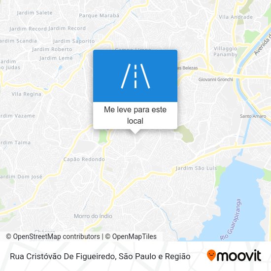 Rua Cristóvão De Figueiredo mapa