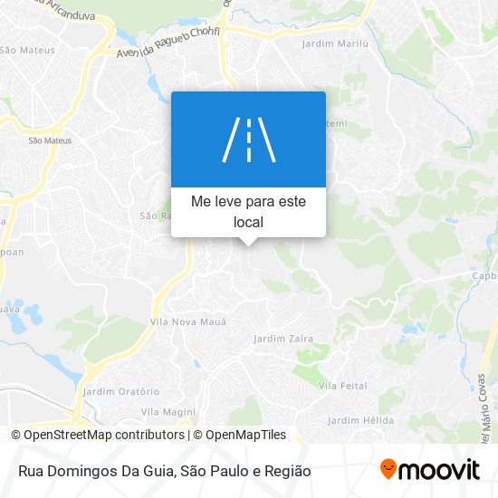 Rua Domingos Da Guia mapa