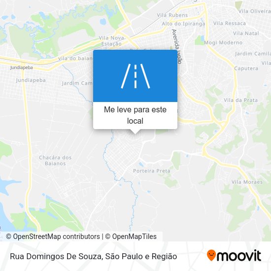 Rua Domingos De Souza mapa