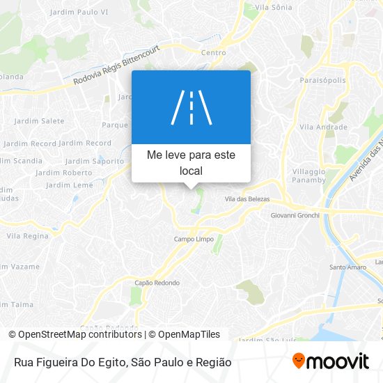 Rua Figueira Do Egito mapa