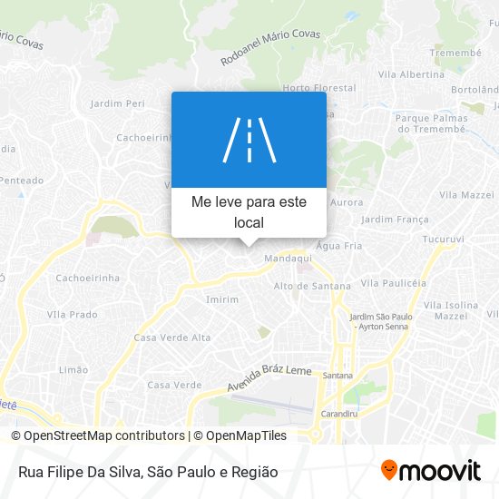 Rua Filipe Da Silva mapa